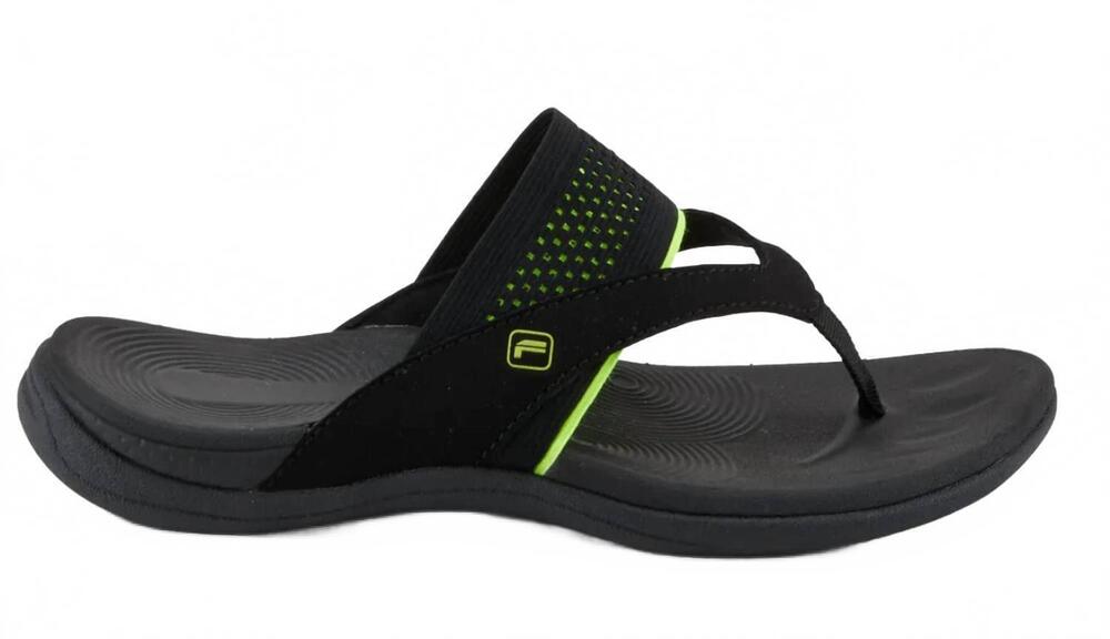 NEW FLEXUS women's portofino sandals in black